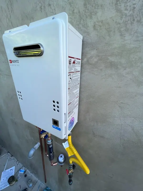 Tankless water heater installation for Stony Creek homes
